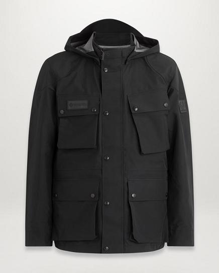 Veste Légère Belstaff Homme Techmaster Noir France DV6217359